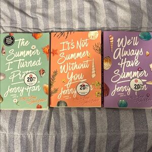 Summer Trilogy Book Set - Green, Orange, Purple Covers